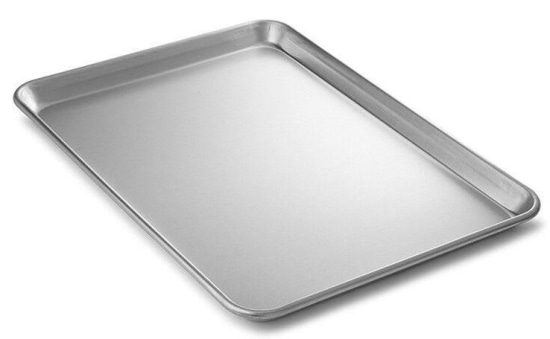 ЛИСТ НЕПЕРФОРИРОВАННЫЙ GASTROMIX АЛЮМИНИЙ ТОЛЩ. 1ММ 600х400х30 ― ТЕКНОЕКА