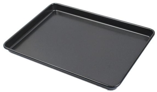 ЛИСТ НЕПЕРФОРИРОВАННЫЙ GASTROMIX АЛЮМИНИЙ ТОЛЩ. 1ММ АНТИПРИГАРНЫЙ 600х400х30 ― ТЕКНОЕКА